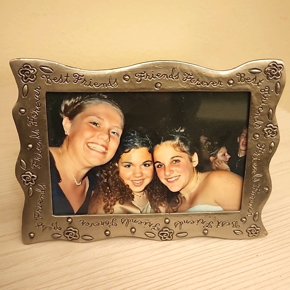 Best friends/friends forever metal photo frame